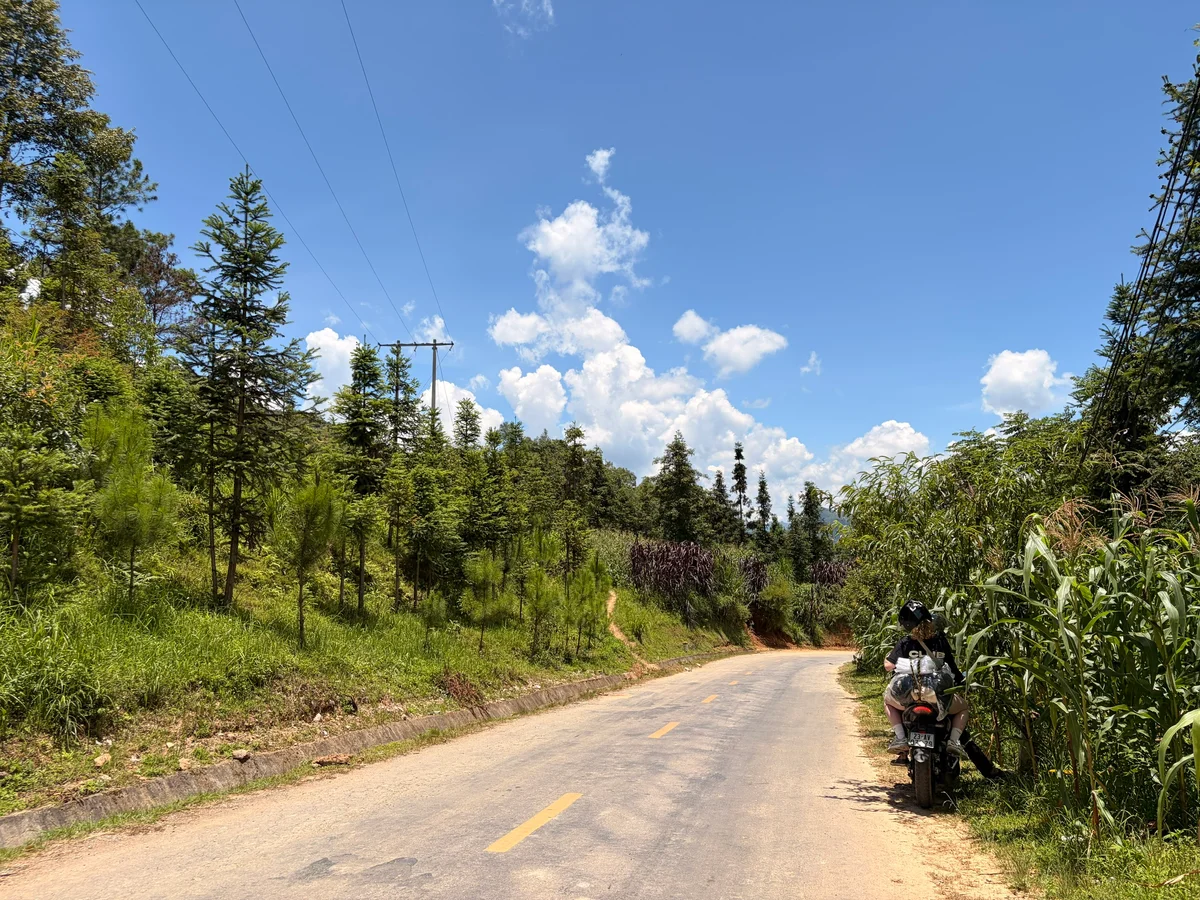 Big open road with smooth road surface and tarmac