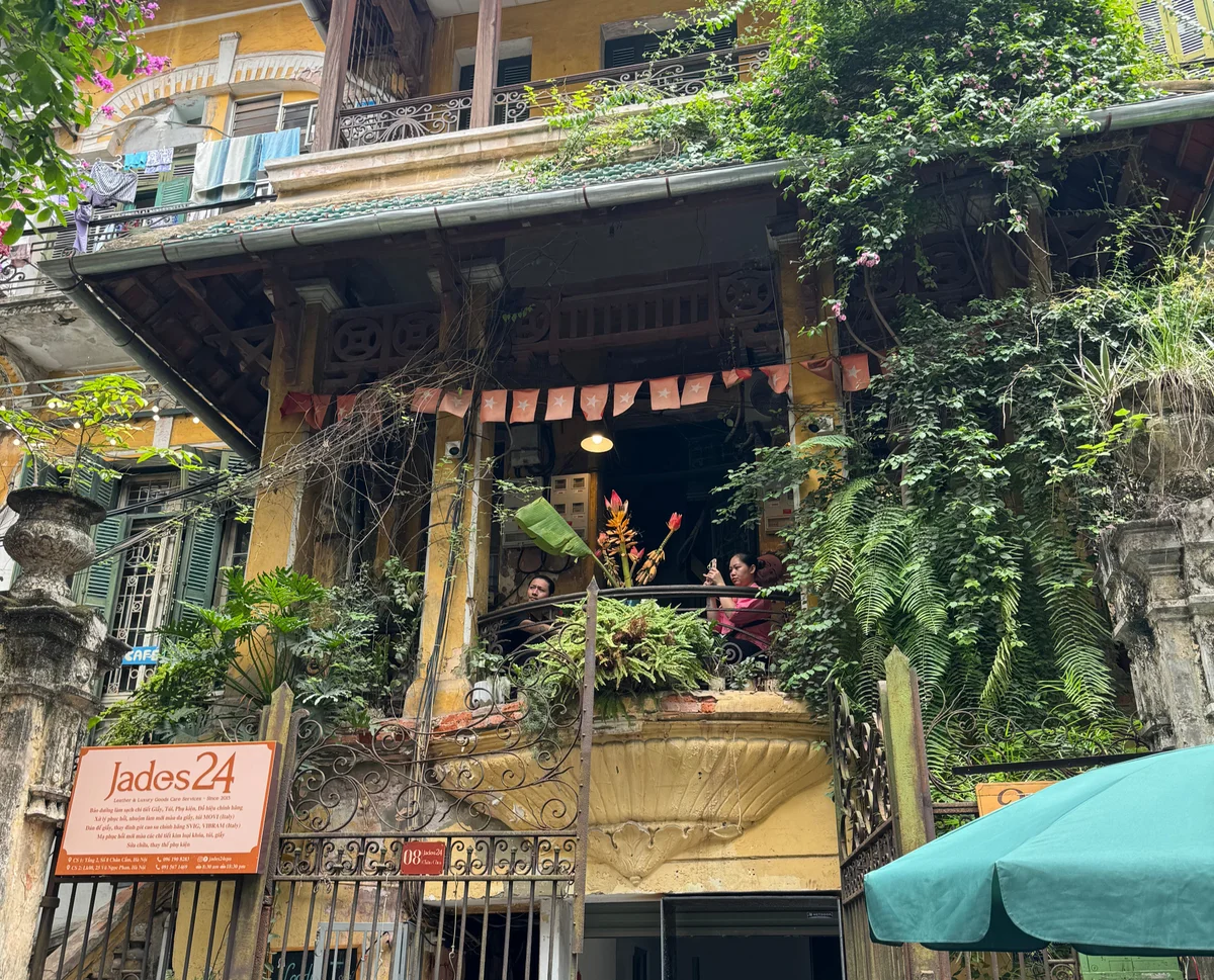 Coffee shop in Hanoi
