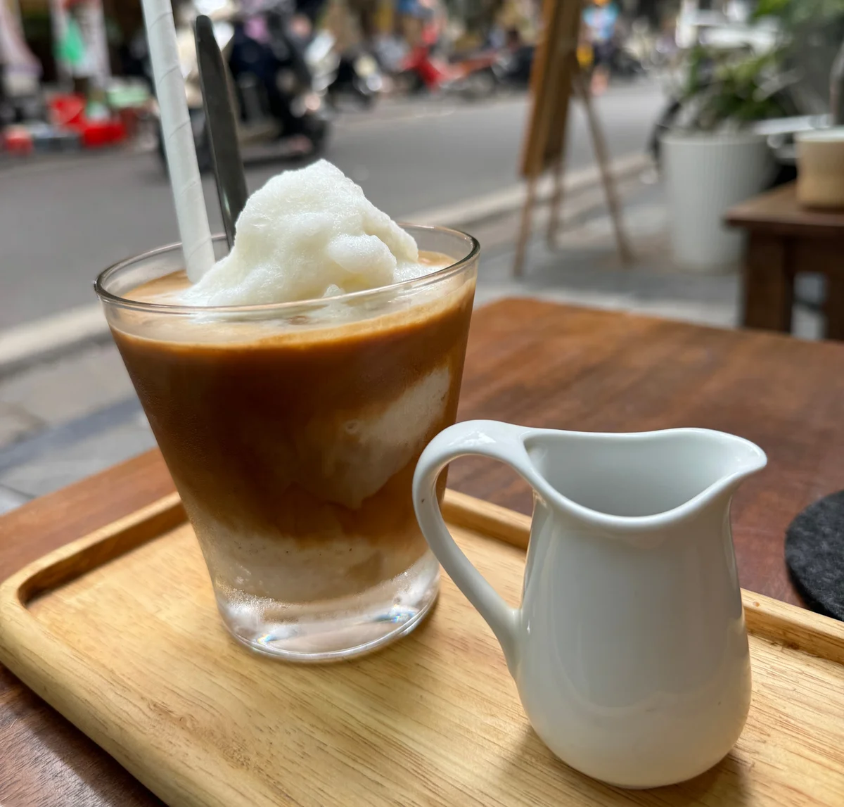 Coconut Coffee in Hanoi