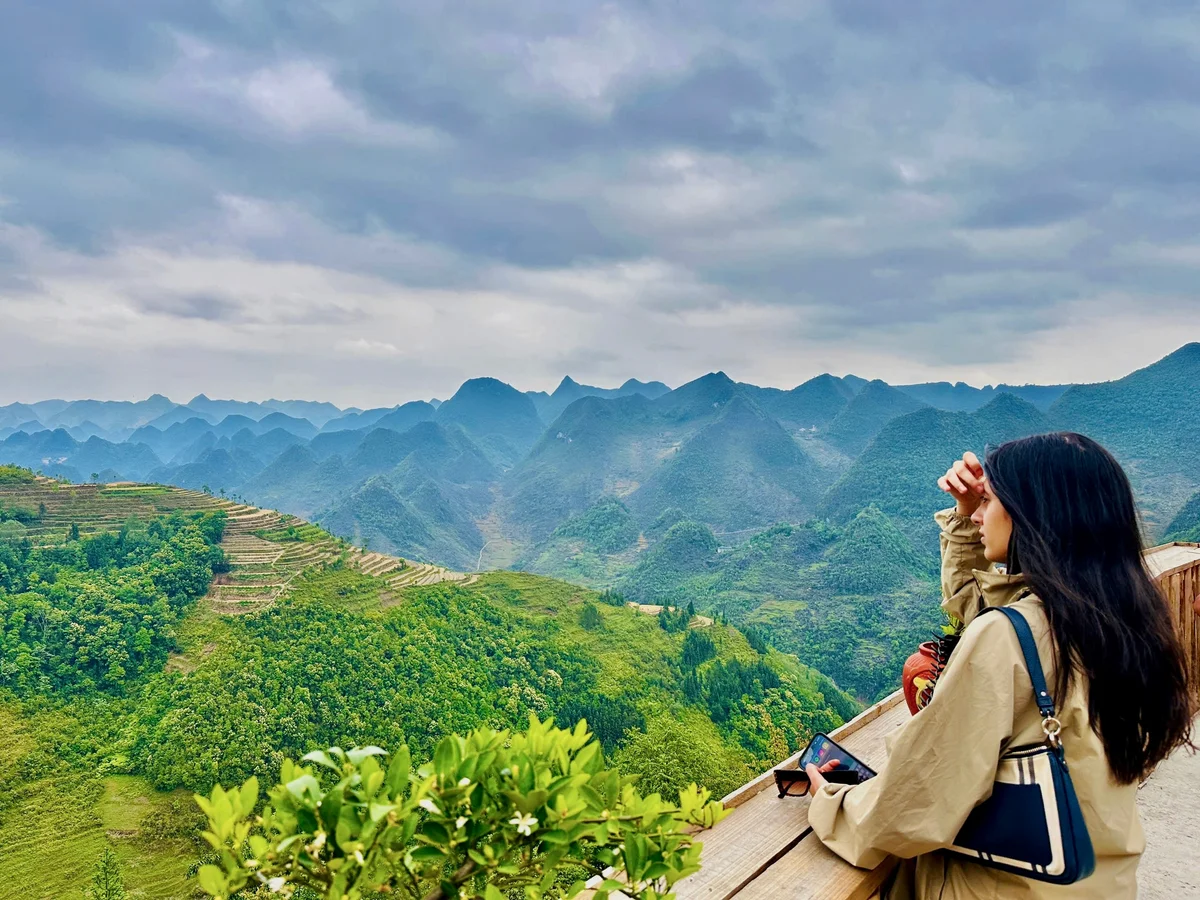 Green valleys on the Ha Giang Loop in May