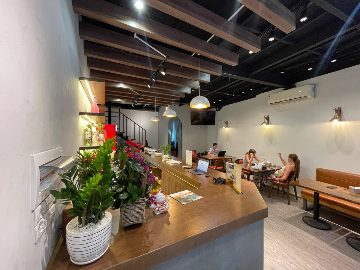 Inside Bong Hostel Hanoi