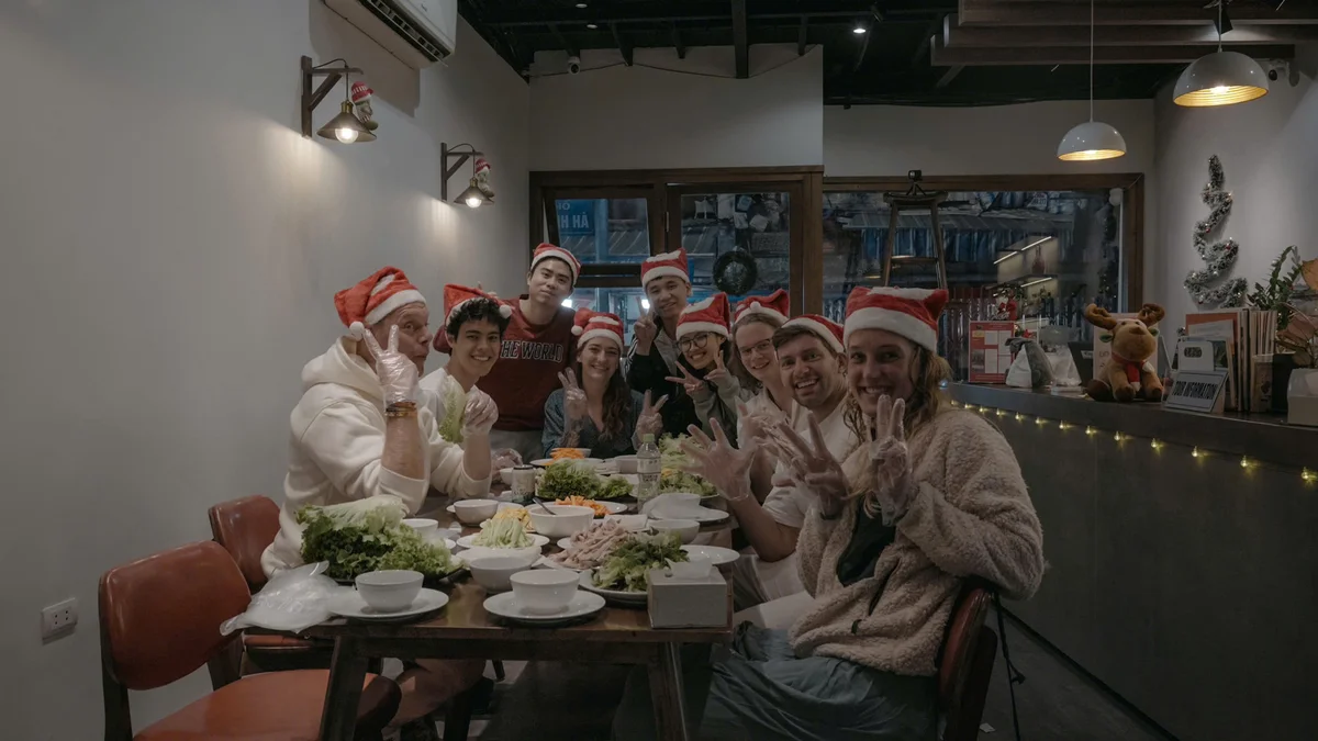 Celebrate Christmas in Vietnam with Bong Hanoi Hostel