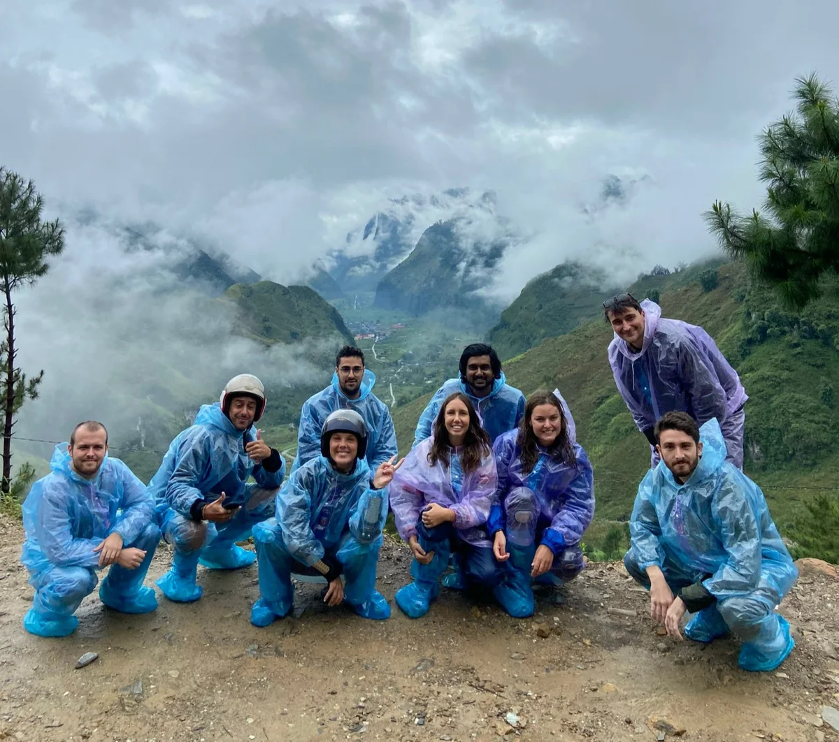 Ha Giang Loop weather, rain gear in summer