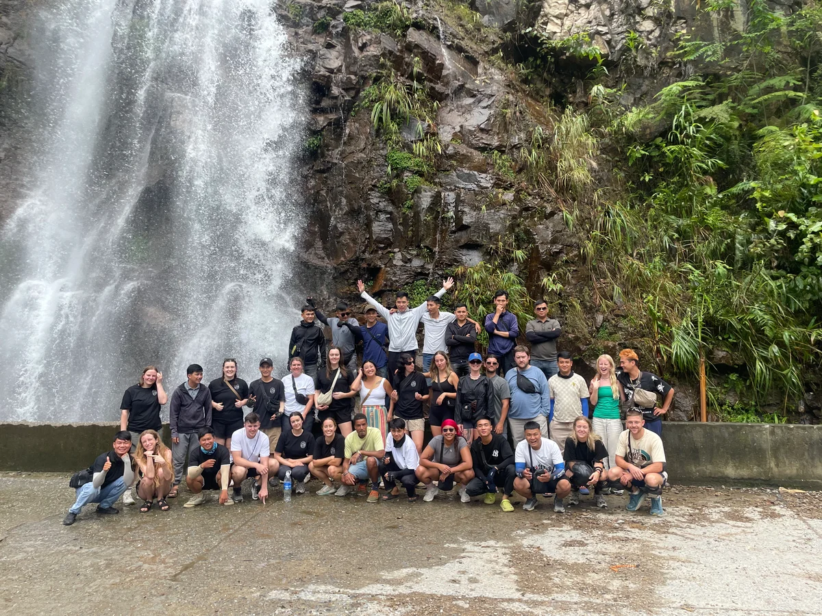 A Cao Bang Tour group photo