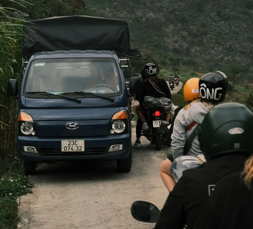 Bong Hostel Ha Giang Loop Easy Riders help you navigate difficult roads