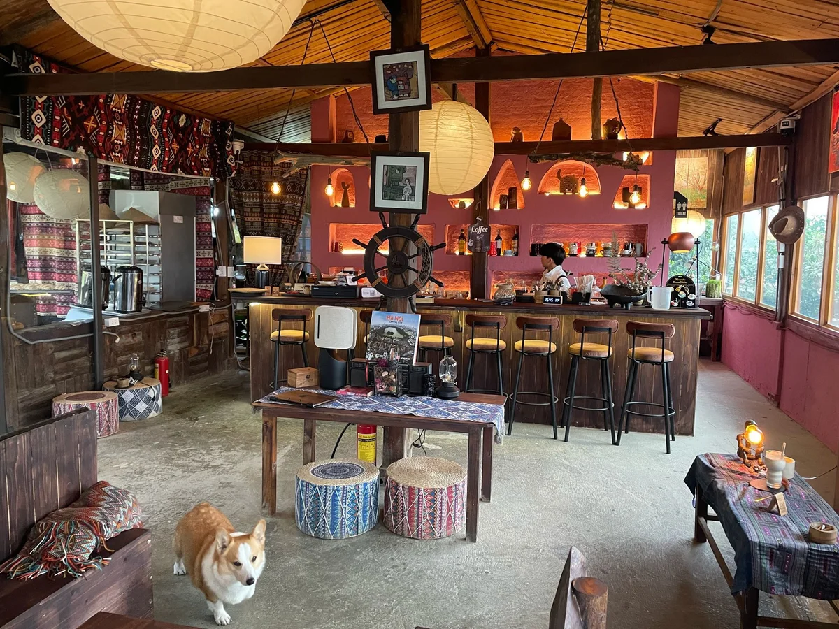 A cafe in Sapa