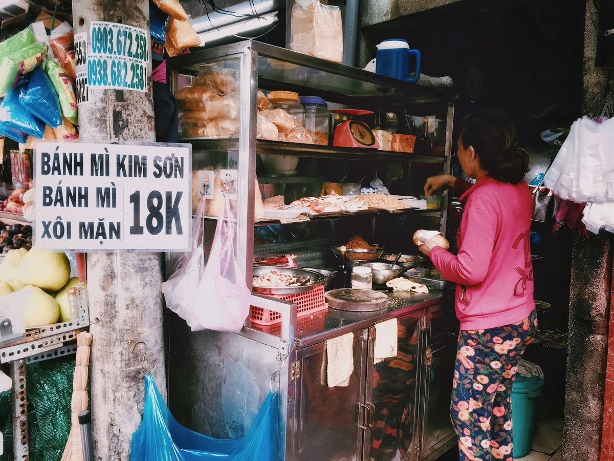 Delicious Banh Mi in Hanoi