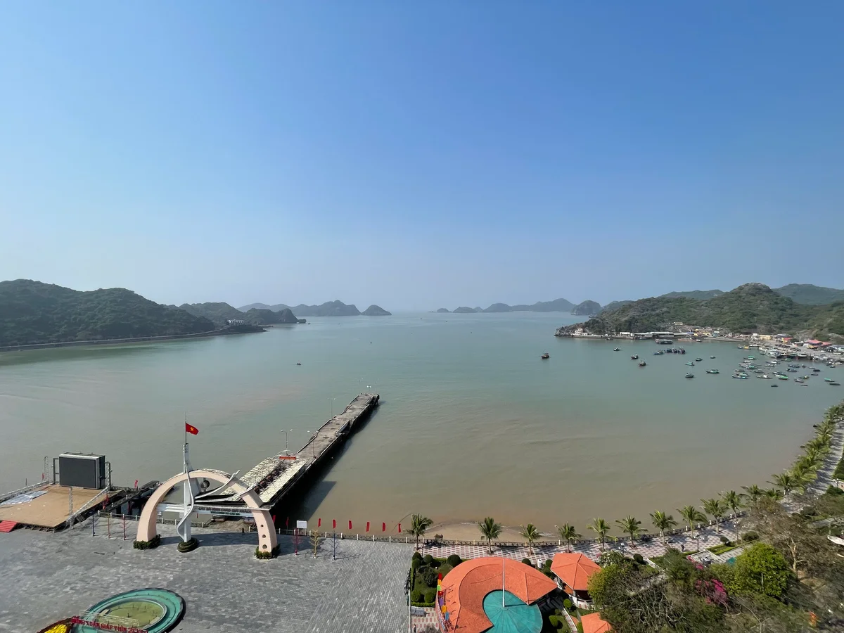 View from Cat Ba Island