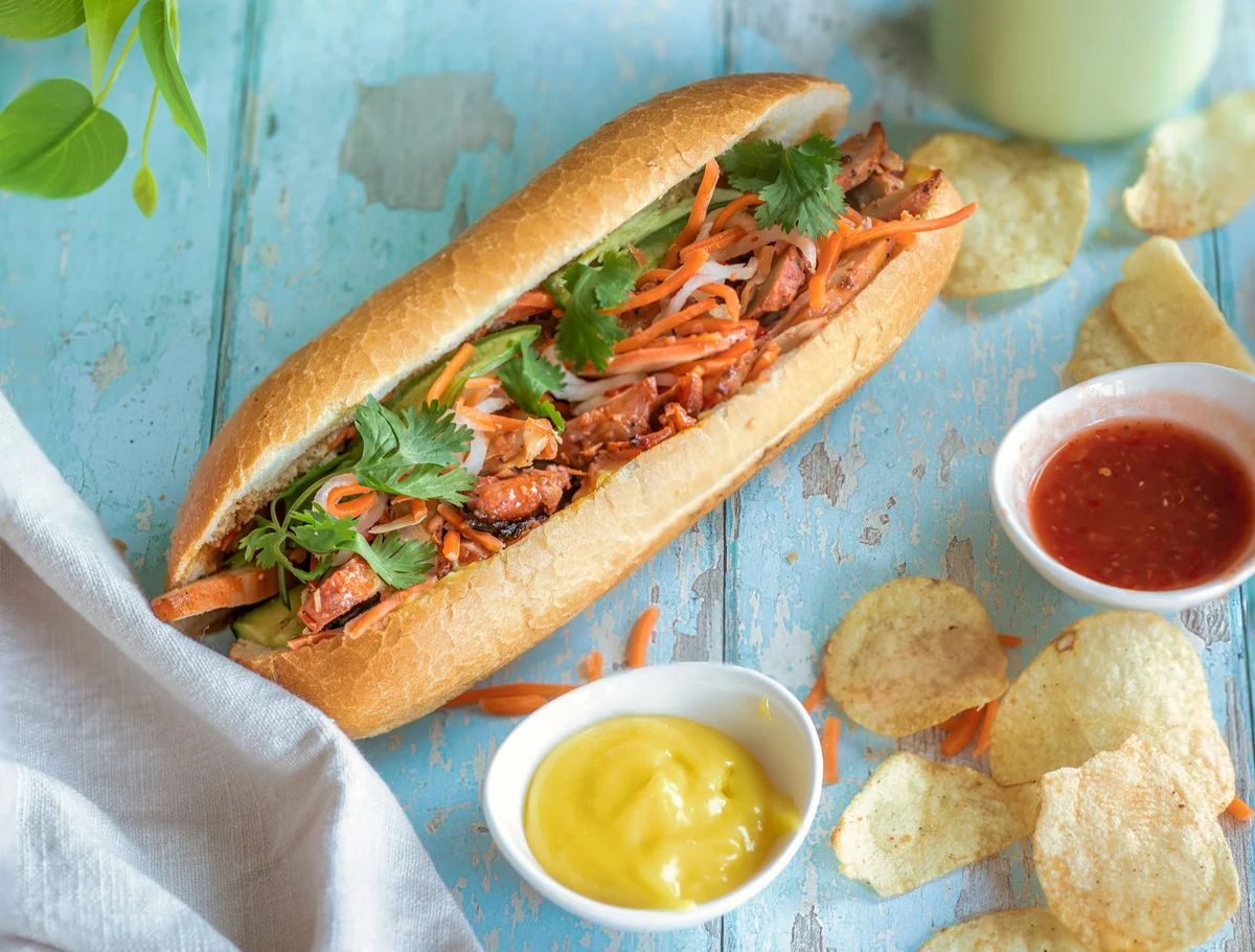 Delicious Banh Mi in Hanoi