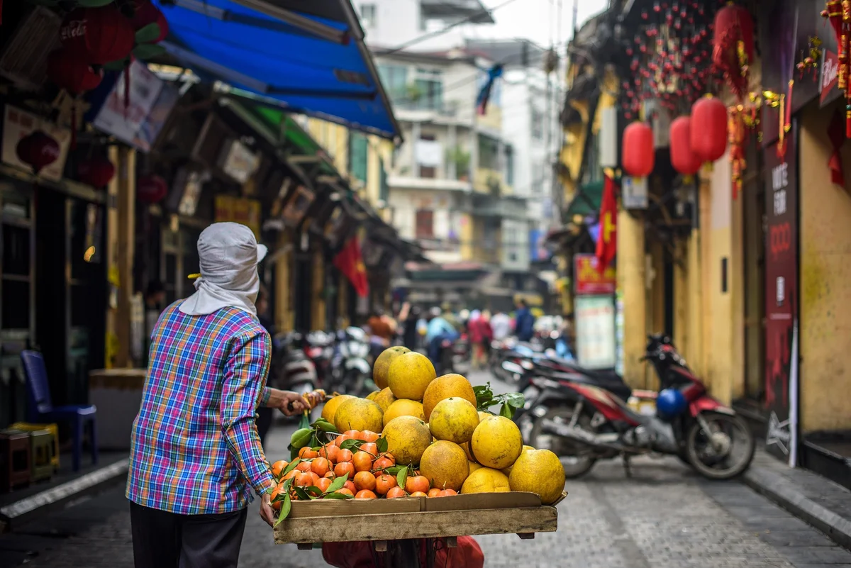 Do a food tour with Bong Hostel in Hanoi