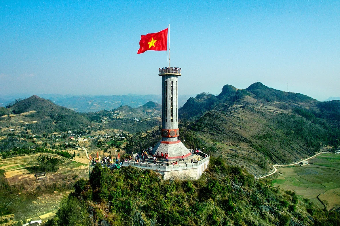 Lung Cu Flag Tower in Winter