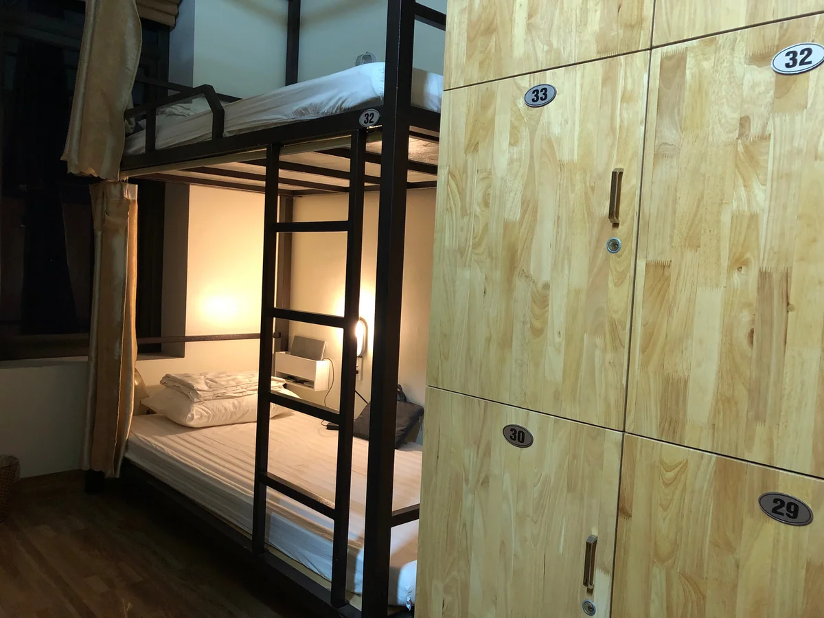 Beds in Bong Ha Giang Hostel