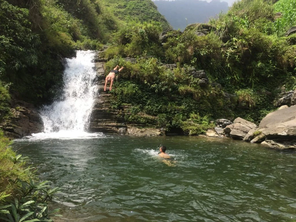 Du Gia is one of the most scenic locations on the ha giang loop