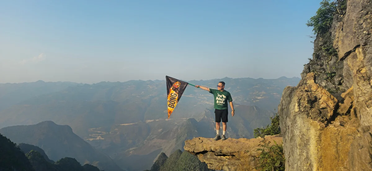 Tour leader on the Ha Giang Loop