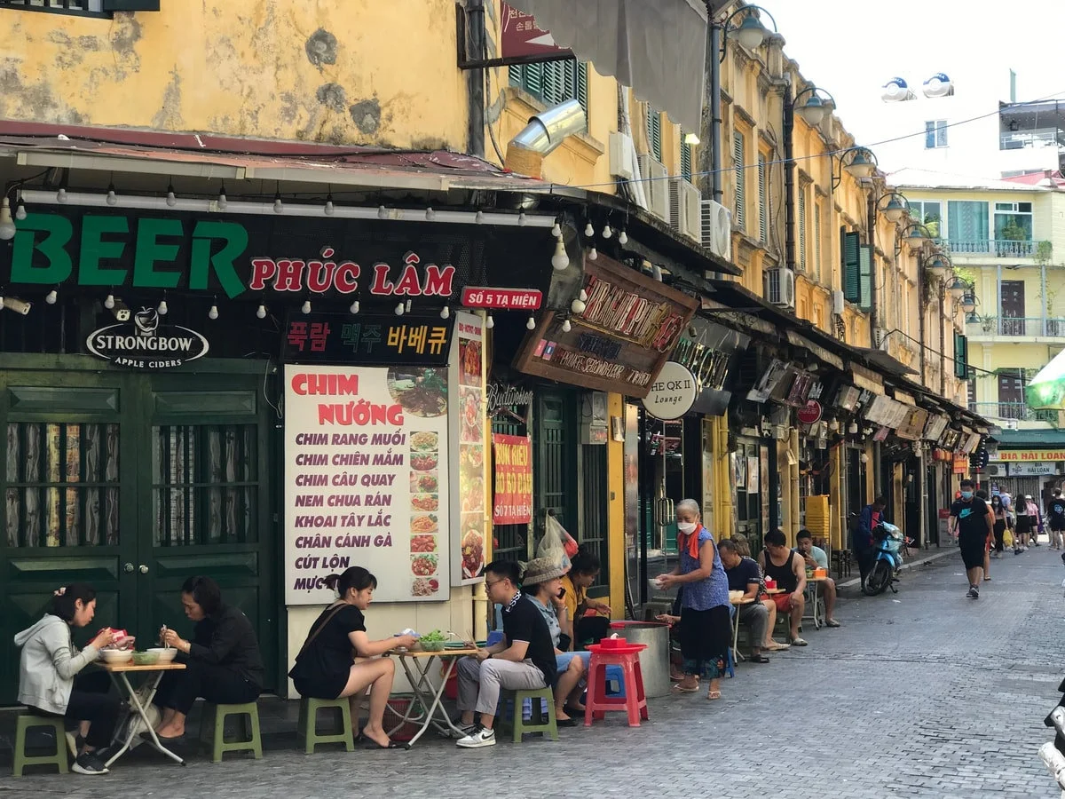The Old Quarter in Hanoi