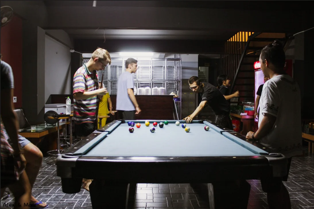 Bong Hostel Bar in Ha Giang