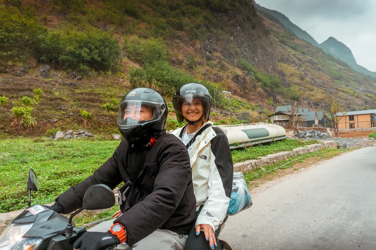 Ha Giang Loop in May means happy easy riders and passengers