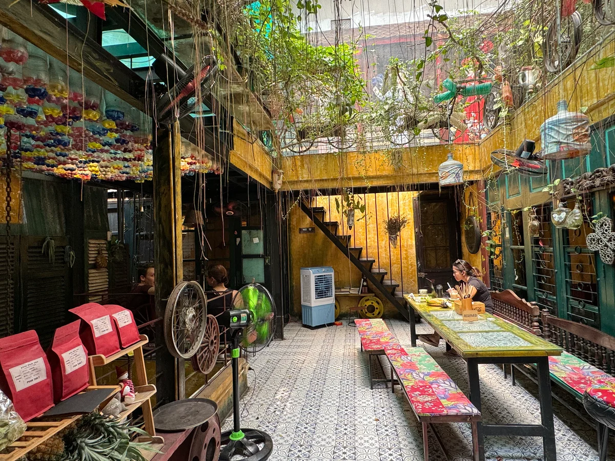 Hidden Gem Cafe in Hanoi, Vietnam