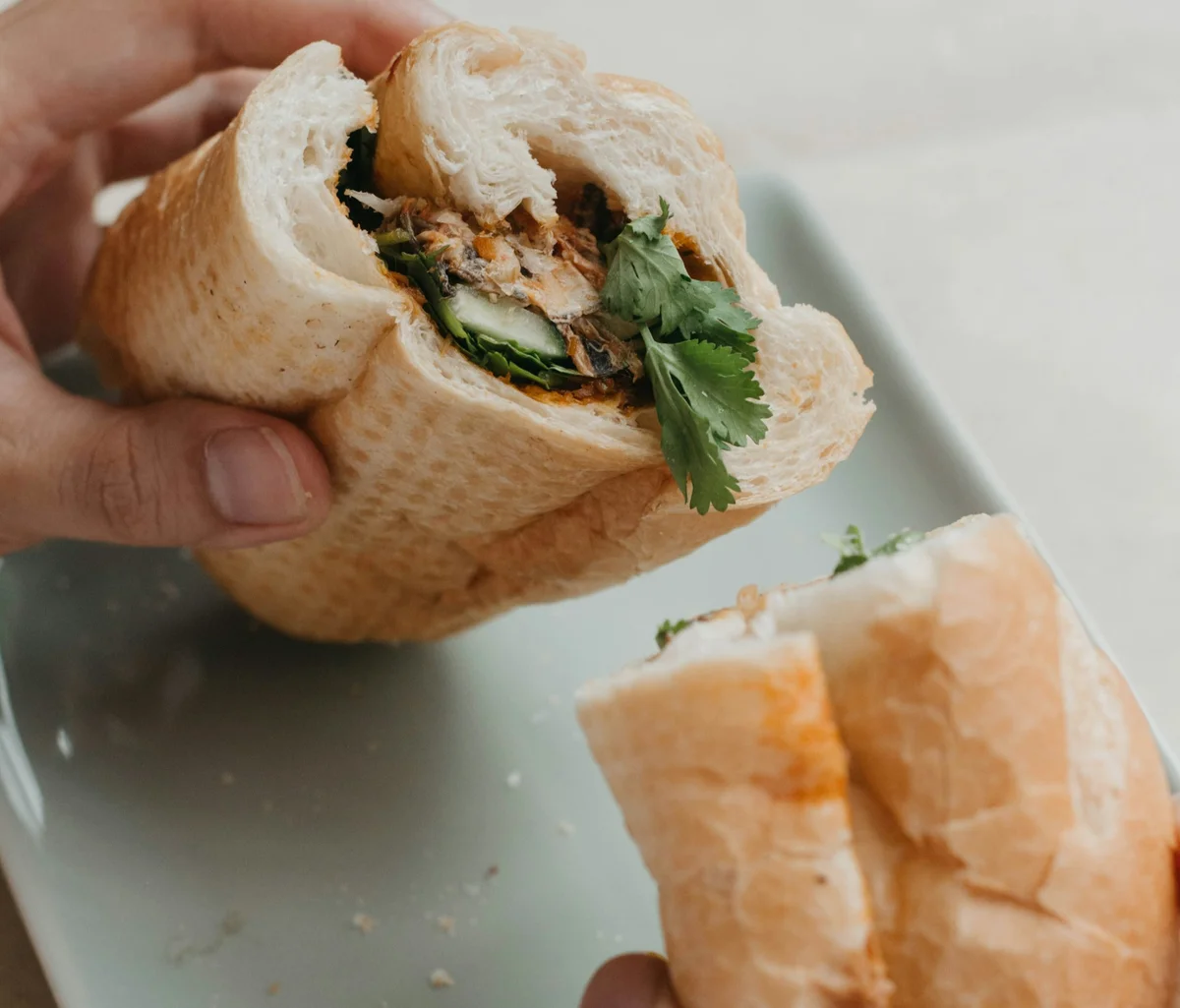 Delicious Banh Mi in Hanoi