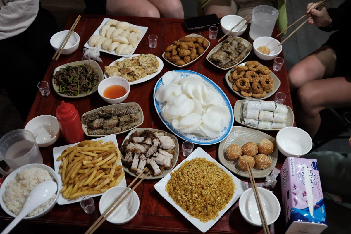 Food on the Ha Giang Loop with Bong Hostel
