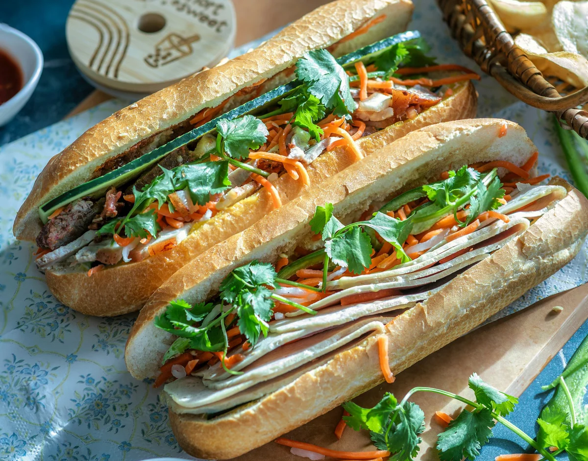 Delicious Banh Mi in Hanoi