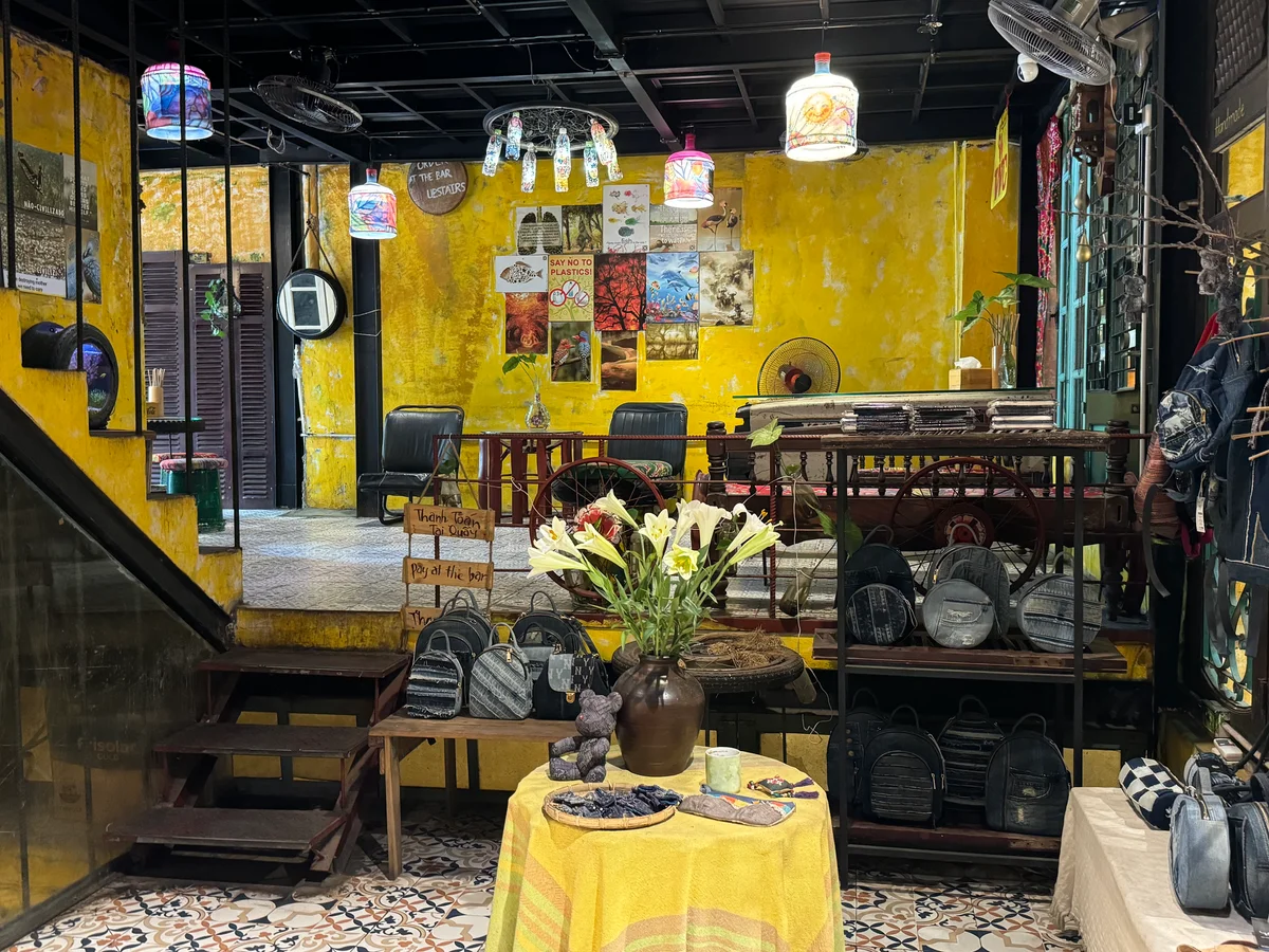 Upcycled Interior at Hidden Gem