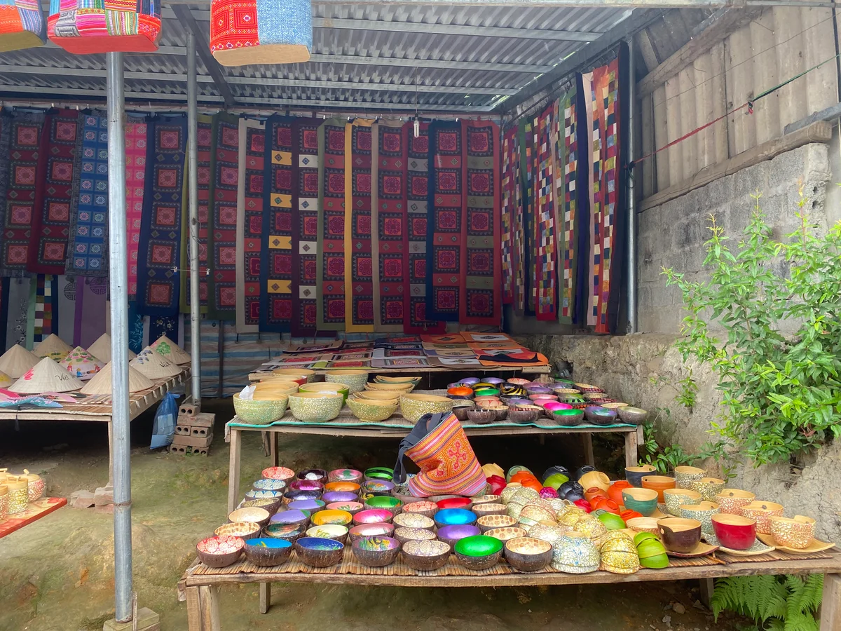 A local market in Sapa