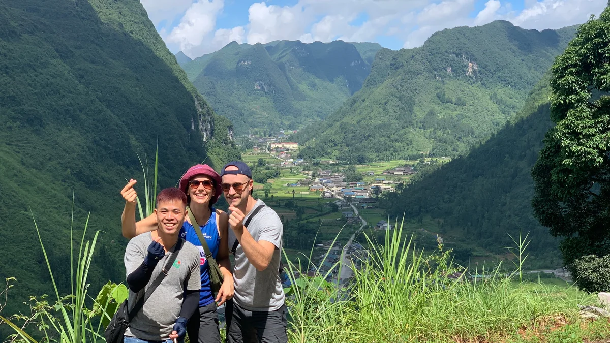 Guests on the Ha Giang Loop in September