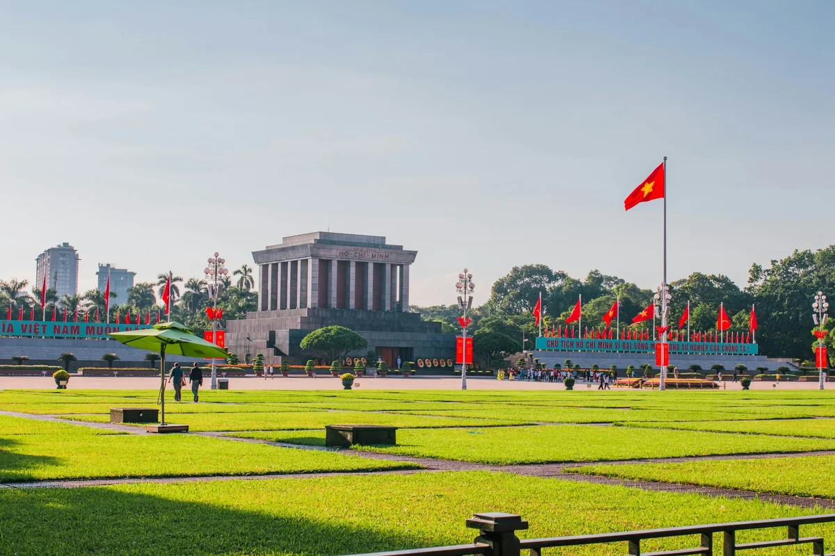 The Ho Chi Minh Mausoleum