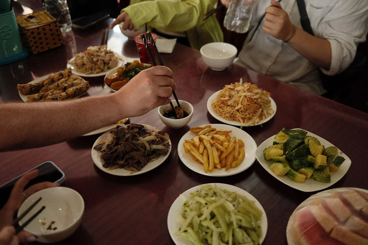 Food on the Ha Giang Loop with Bong Hostel