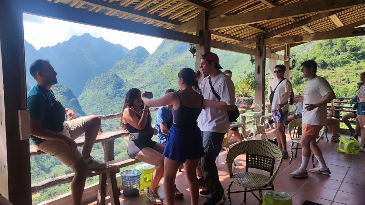 Make friends on our Bong Hostel Ha Giang Loop Tour