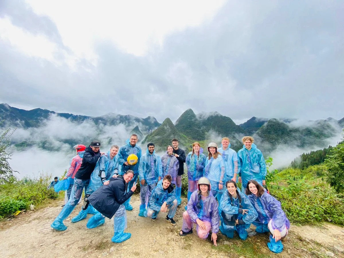 ha giang loop weather is great rain or shine