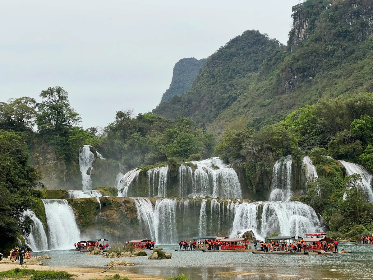 Ban Gioc waterfall in Cao Bang