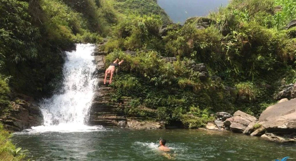 Its essential to know what to pack for the ha giang loop such as swimwear for du gia waterfall
