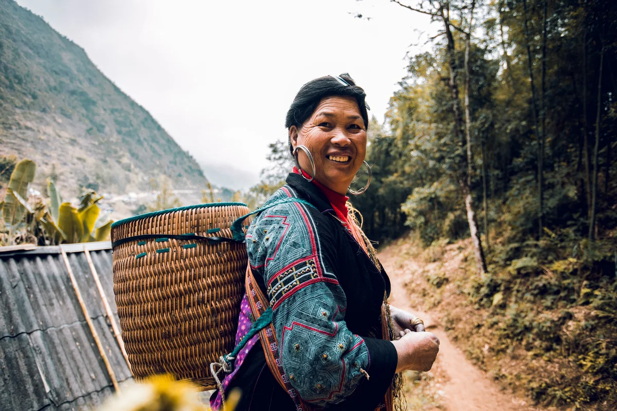 local company when trekking in Sapa