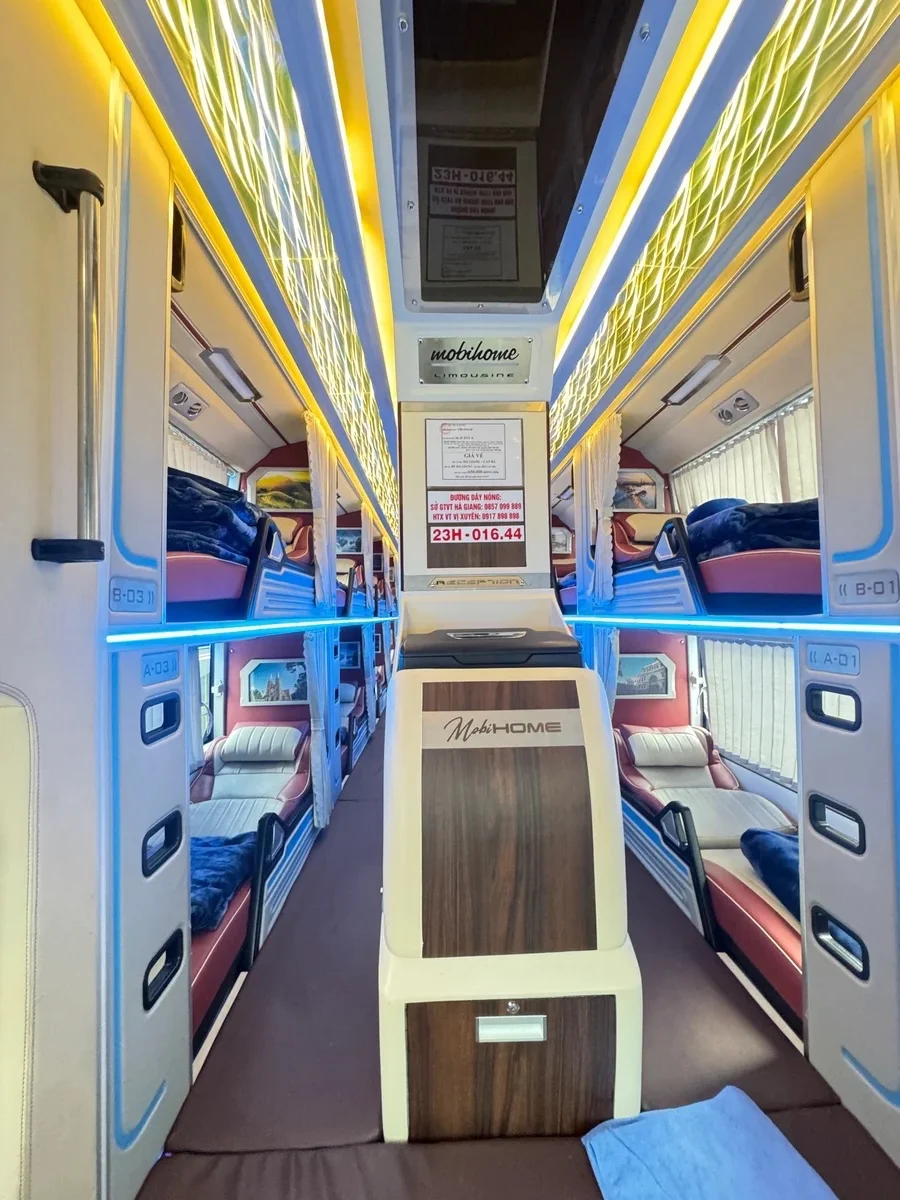 Regular sleeper bus (3 rows, bunk bed) - Image 2